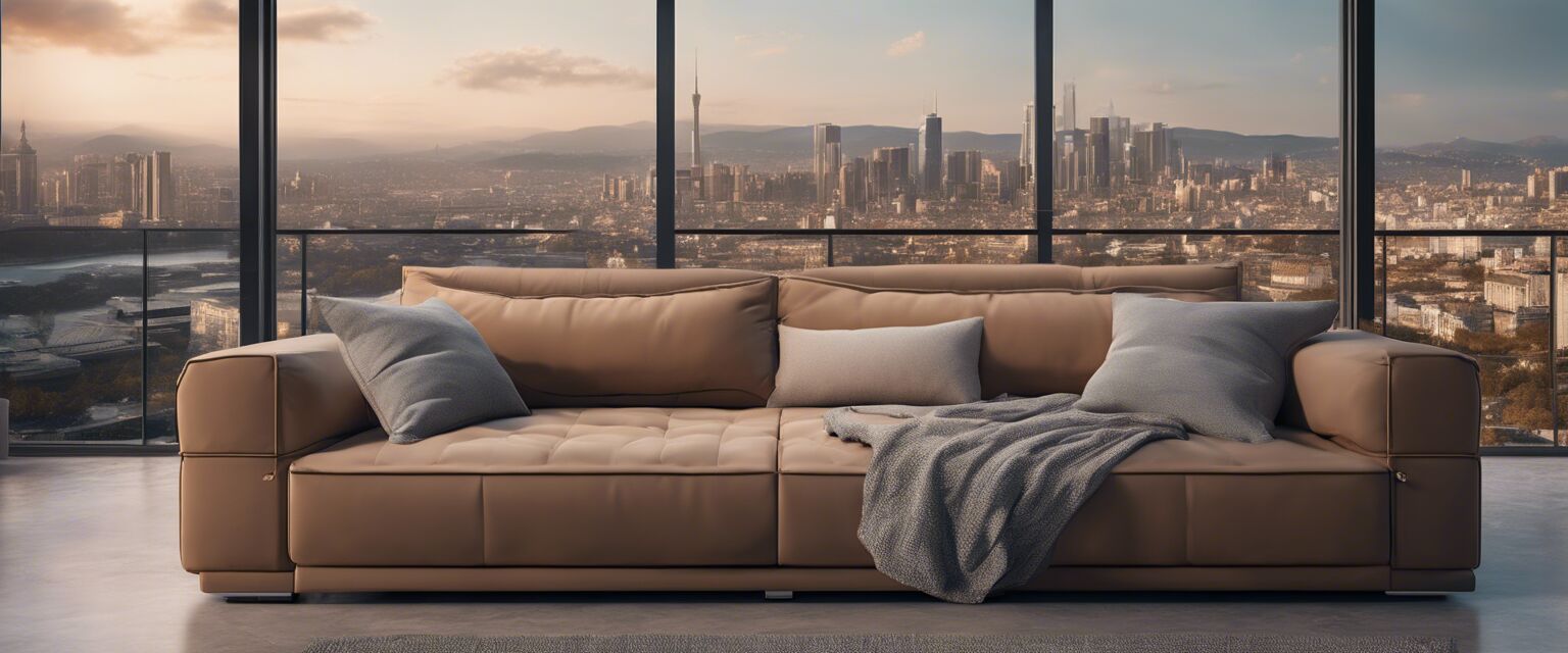 Convertible Sofa with Storage